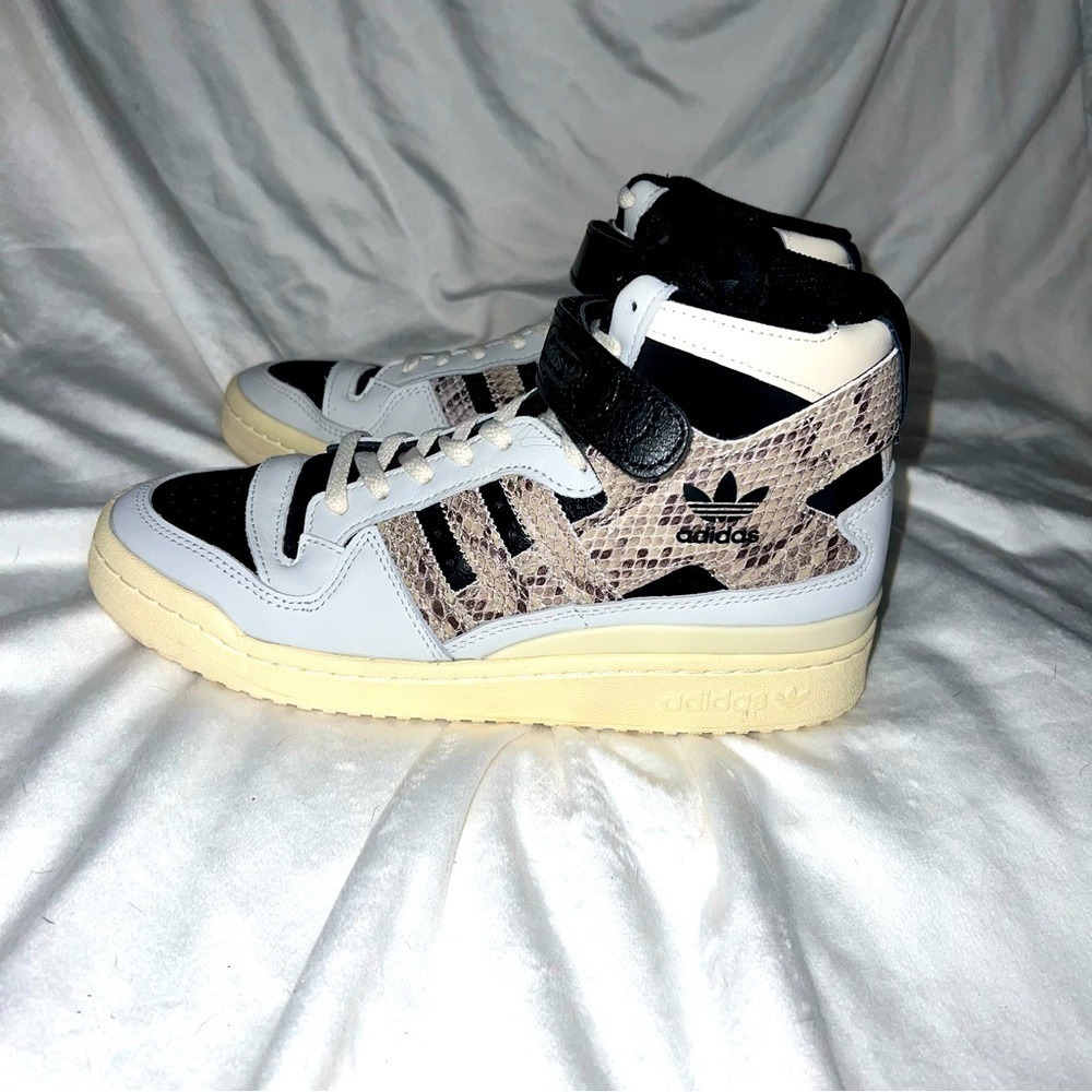 Adidas Women's Forum 84 High Gray Python - Size 8… - image 7